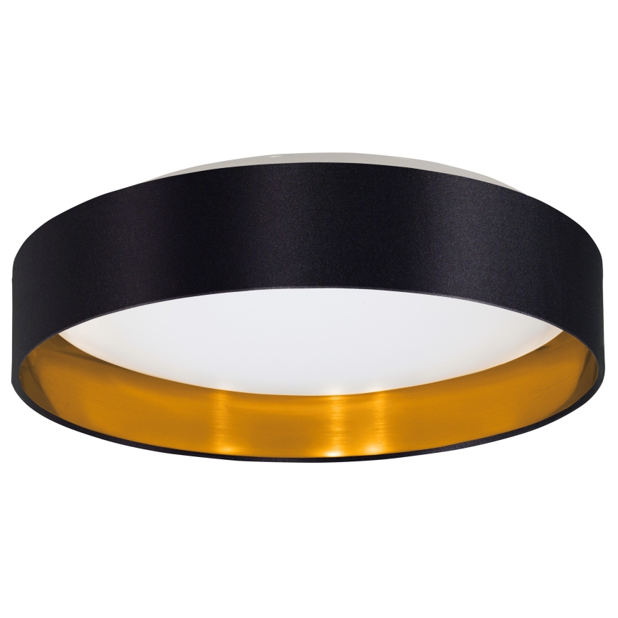 Eglo 55267 - LED-loftlampe MASERLO LED/16W/230V 3000K Ø 40,5 cm sort/kobber
