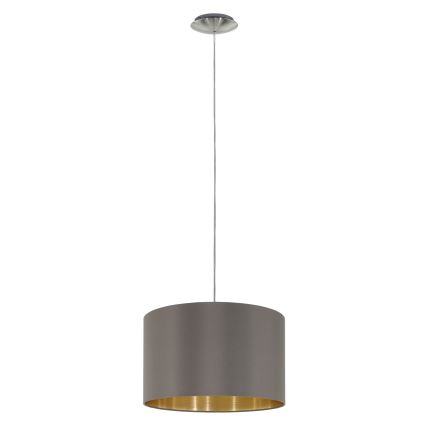 Eglo 55269 - Pendel MASERLO 1xE27/60W/230V brun
