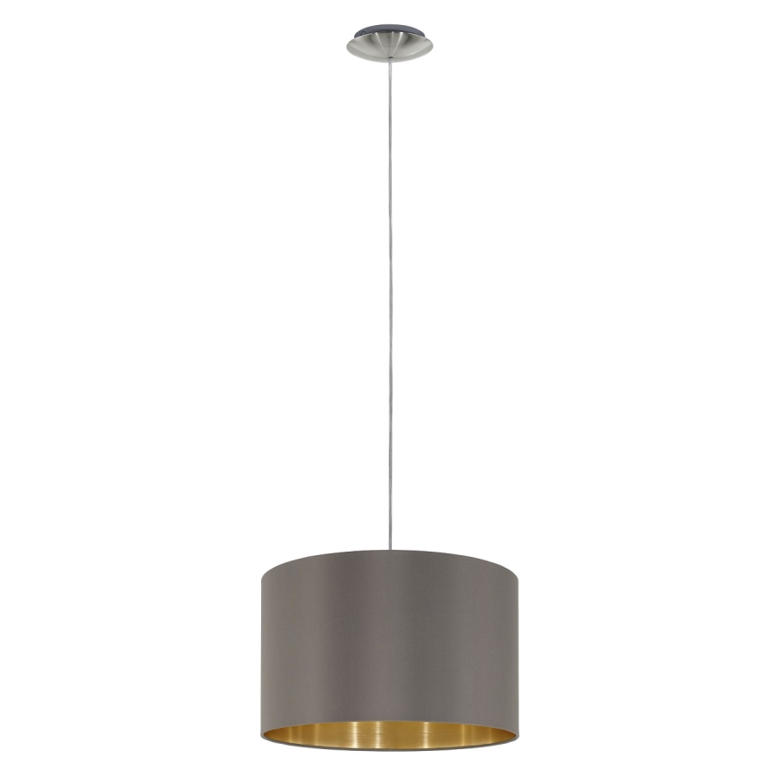 Eglo 55269 - Pendel MASERLO 1xE27/60W/230V brun