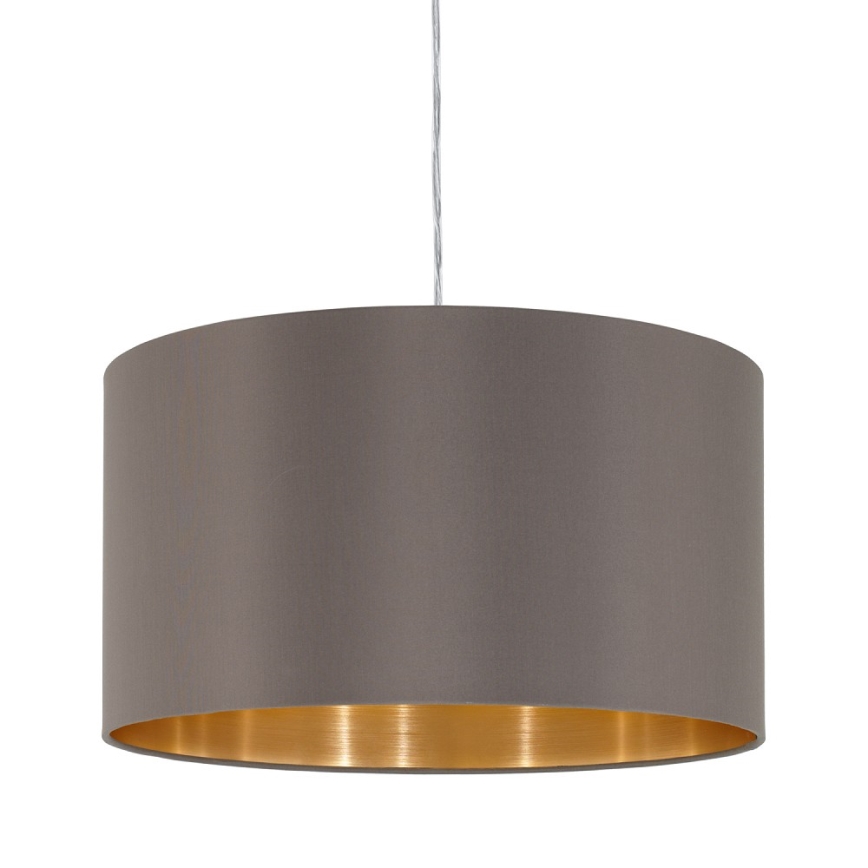 Eglo 55269 - Pendel MASERLO 1xE27/60W/230V brun
