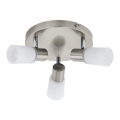 Eglo 55428 - LED loftspot 3xE14/4W/230V, Ø 21 cm, mat krom