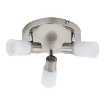 Eglo 55428 - LED loftspot 3xE14/4W/230V, Ø 21 cm, mat krom