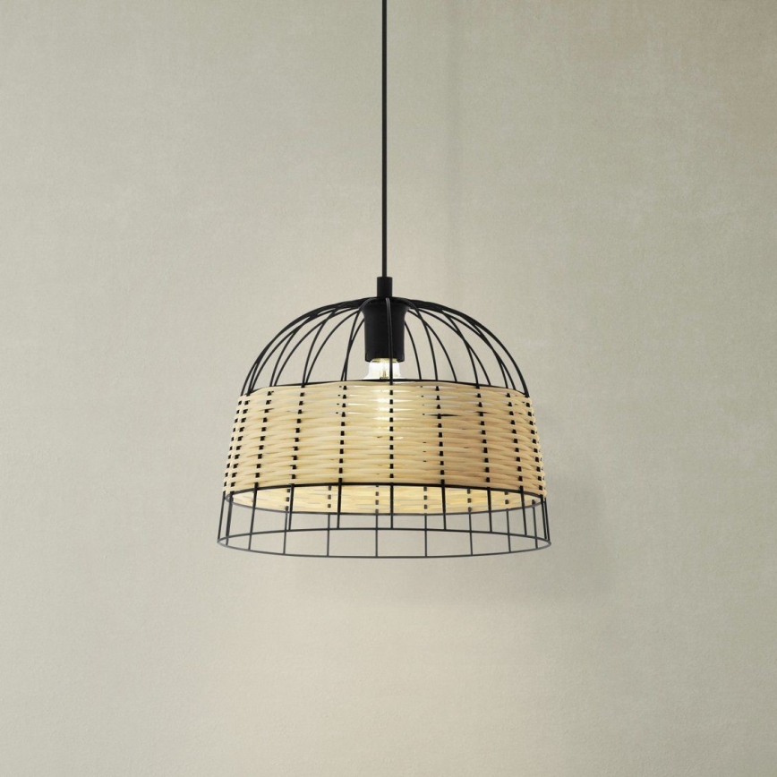 Eglo 55709 - Pendel ANWICK 1xE27/40W/230V Rattan
