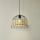 Eglo 55709 - Pendel ANWICK 1xE27/40W/230V Rattan