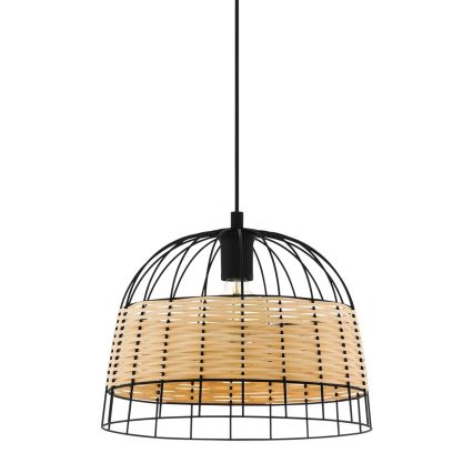 Eglo 55709 - Pendel ANWICK 1xE27/40W/230V Rattan