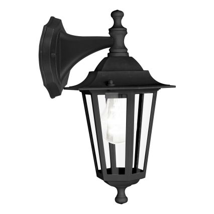Eglo 55763 - LED Udendørs væglampe 1xE27/4W/230V IP44 sort