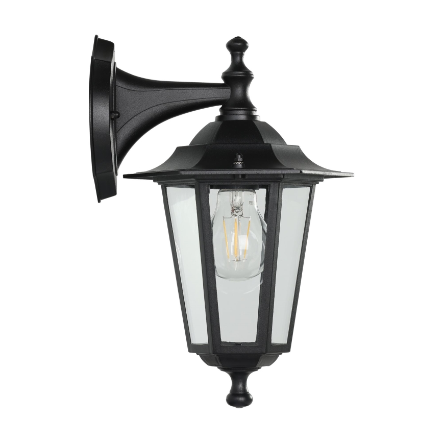 Eglo 55763 - LED Udendørs væglampe 1xE27/4W/230V IP44 sort