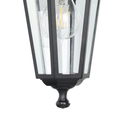 Eglo 55763 - LED Udendørs væglampe 1xE27/4W/230V IP44 sort