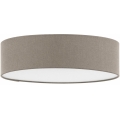 Eglo 55873 - LED loftlampe 1xE27/11W/230V Ø 38 cm taupe