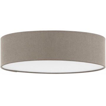Eglo 55873 - LED loftlampe 1xE27/11W/230V Ø 38 cm taupe