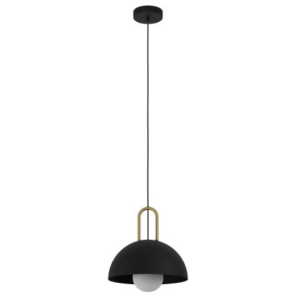 Eglo 56459 - Pendel på ledning CALMANERA 1xE27/40W/230V sort