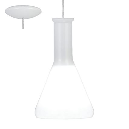 Eglo 62264 - Pendel PASCOA PRO 1xE27/60W/230V 16,8 cm hvid