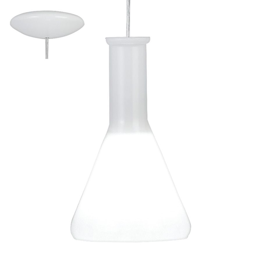 Eglo 62264 - Pendel PASCOA PRO 1xE27/60W/230V 16,8 cm hvid