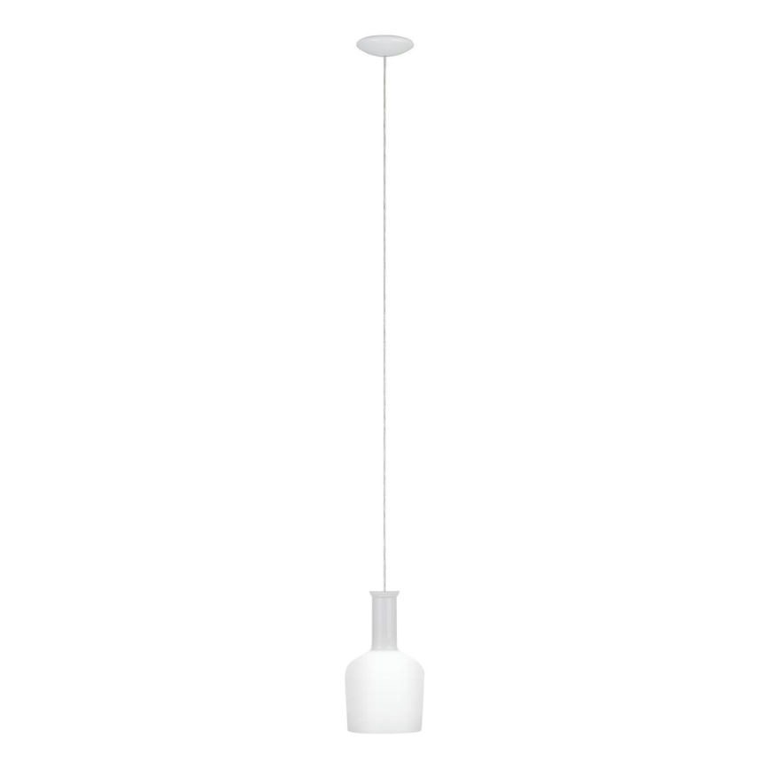 Eglo 62265 - Pendel PASCOA PRO 1xE27/60W/230V 15,6 cm hvid
