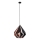 Eglo 62834 - Pendel CARLTON PRO 1xE27/60W/230V diameter 44 cm sort