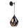 Eglo 62836 - Væglampe CARLTON PRO 1xE27/60W/230V sort