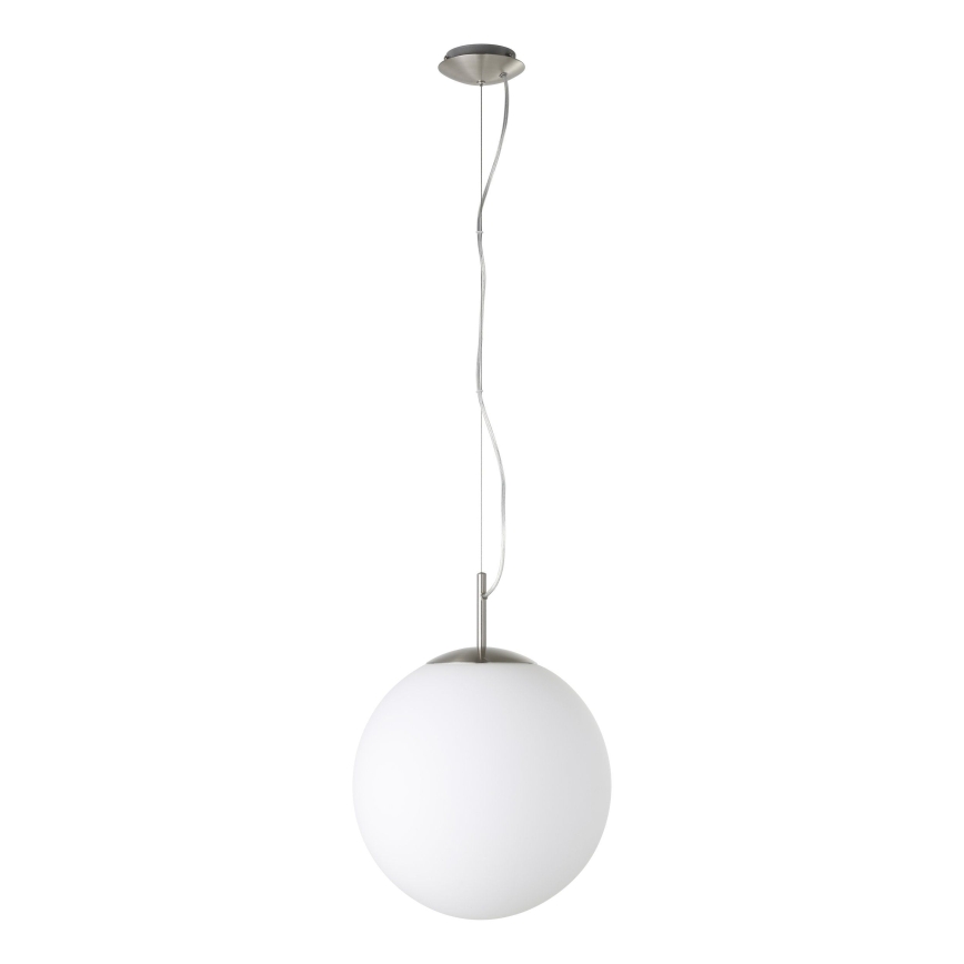 Eglo 63269 - Pendel på wire PIEDALE 1xE27/60W/230V Ø 35 cm mat krom