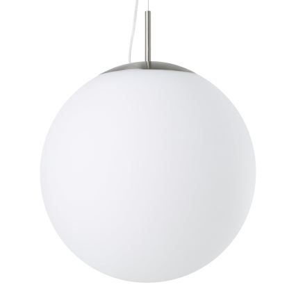 Eglo 63271 - Pendel på wire PIEDALE 1xE27/60W/230V Ø 43 cm mat krom