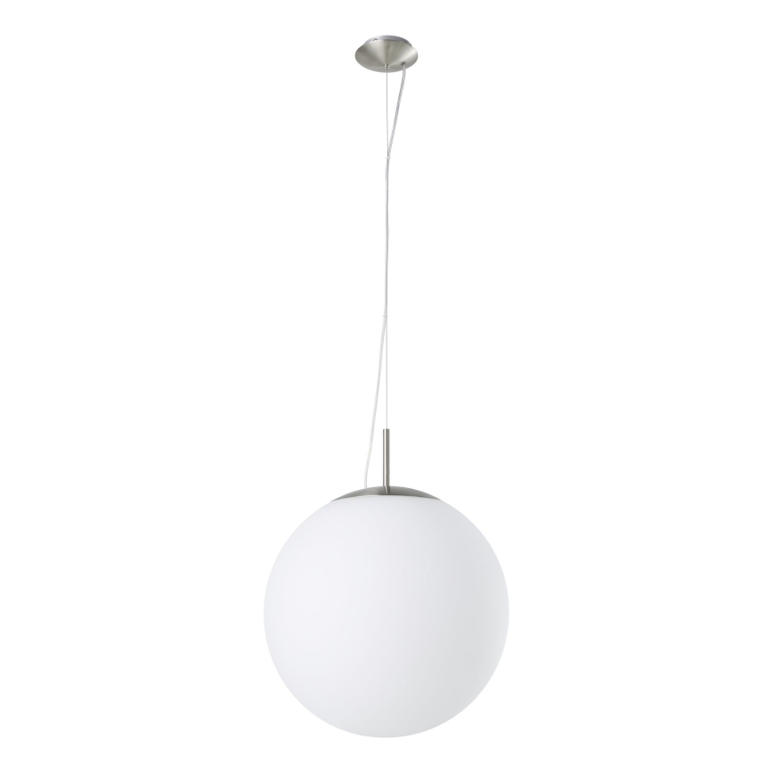 Eglo 63271 - Pendel på wire PIEDALE 1xE27/60W/230V Ø 43 cm mat krom