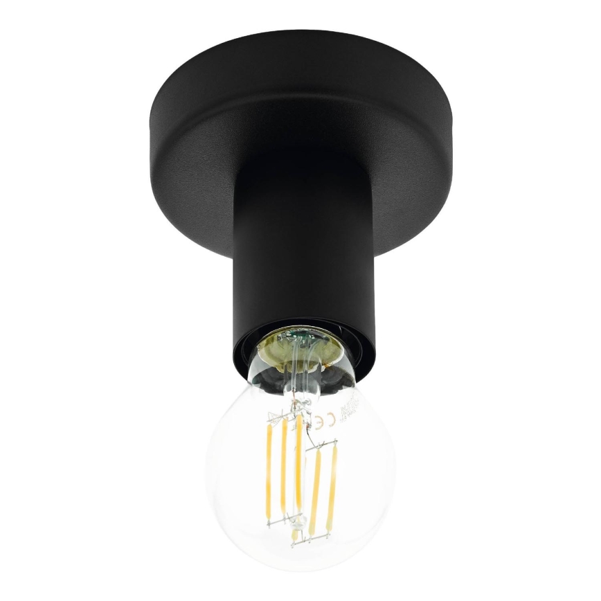 Eglo 64104 - Loftlampe IGUALA 1xE27/40W/230V sort