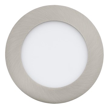 Eglo 64603 - LED indbygningslampe FUEVA 1 PRO LED/6,6W/230V 3000K diameter 12 cm mat krom