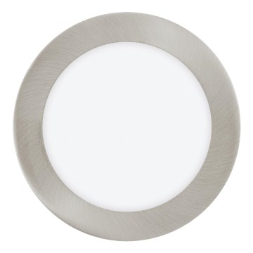 Eglo 64615 - LED indbygningslampe FUEVA 1 PRO LED/10,5W/230V 3000K diameter 17 cm mat krom