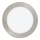 Eglo 64615 - LED indbygningslampe FUEVA 1 PRO LED/10,5W/230V 3000K diameter 17 cm mat krom