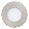 Eglo 64621 - LED indbygningslampe FUEVA 1 PRO LED/2,7W/230V 3000K diameter 8,5 cm mat krom