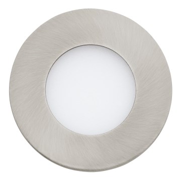 Eglo 64621 - LED indbygningslampe FUEVA 1 PRO LED/2,7W/230V 3000K diameter 8,5 cm mat krom