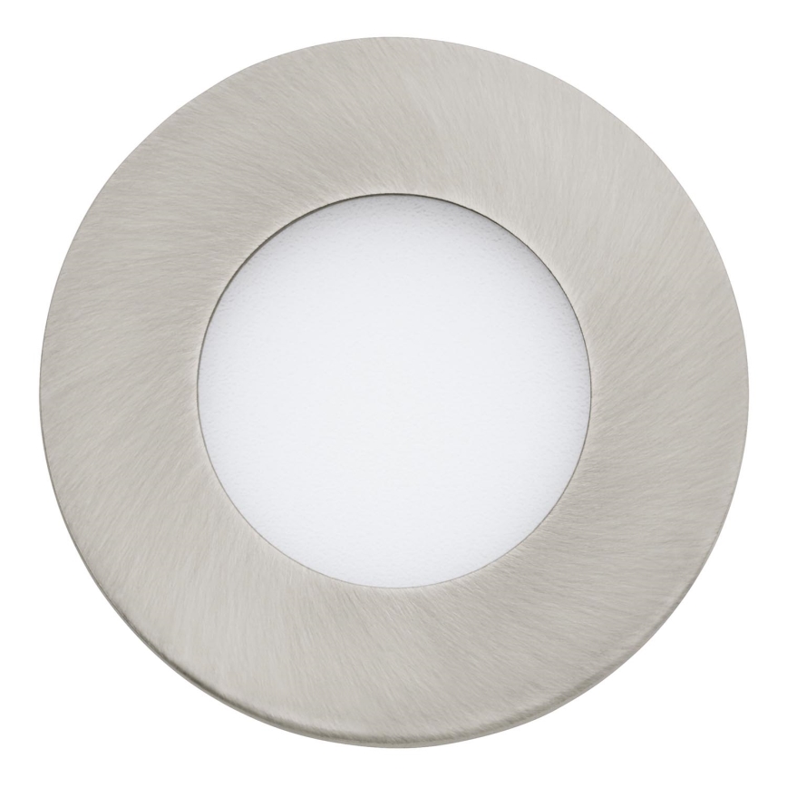 Eglo 64621 - LED indbygningslampe FUEVA 1 PRO LED/2,7W/230V 3000K diameter 8,5 cm mat krom