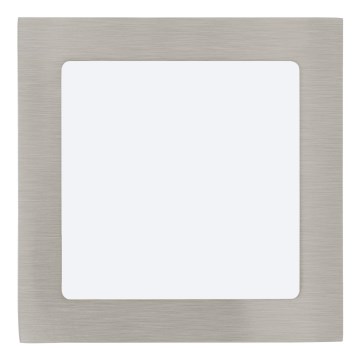 Eglo 64626 - LED indbygningslampe FUEVA 1 PRO LED/10,9W/230V 3000K 17x17 cm mat krom