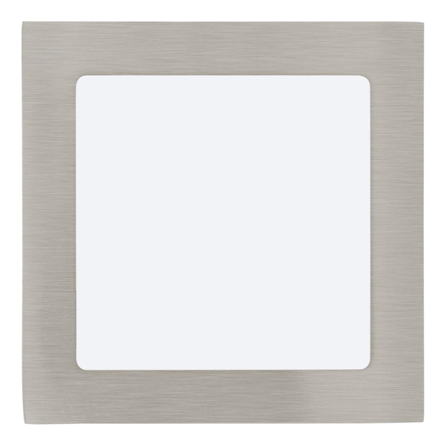 Eglo 64626 - LED indbygningslampe FUEVA 1 PRO LED/10,9W/230V 3000K 17x17 cm mat krom