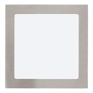 Eglo 64637 - LED indbygningslampe FUEVA 1 PRO LED/16W/230V 3000K 22,5x22,5 cm mat krom