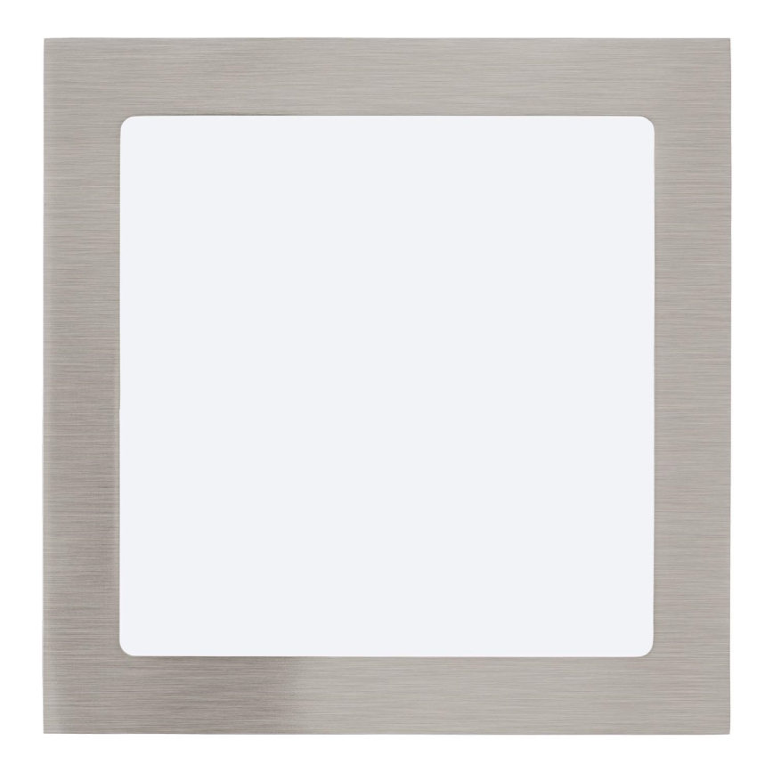 Eglo 64637 - LED indbygningslampe FUEVA 1 PRO LED/16W/230V 3000K 22,5x22,5 cm mat krom