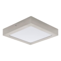 Eglo 64721 -LED loftlampe FUEVA PRO LED/19W/230V 4000K 22,5x22,5 cm mat krom