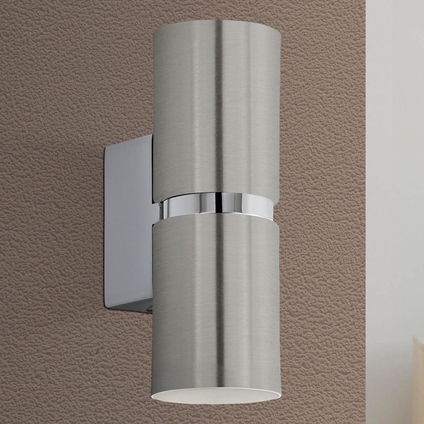 Eglo 64794 - LED væglampe PASSA PRO 2xGU10/3,3W/230V 3000K mat krom