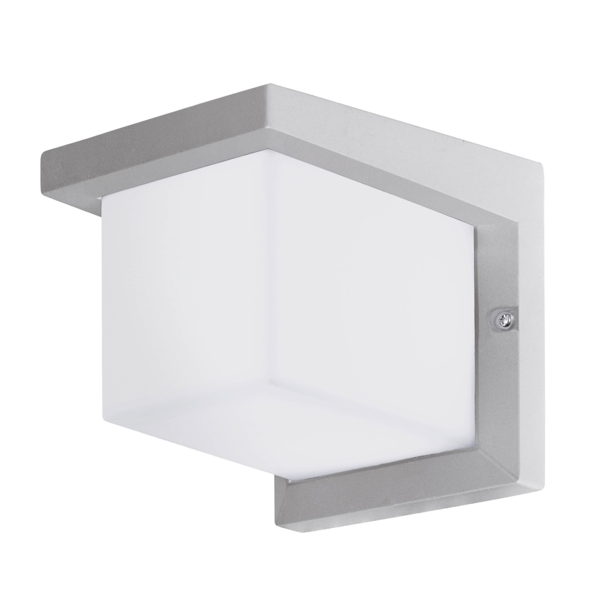 Eglo 65045 - Udendørs LED væglampe DESELLA PRO LED/10W/230V IP54 sølvfarvet
