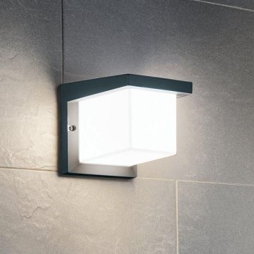Eglo 65046 - Udendørs LED væglampe DESELLA PRO LED/10W/230V IP54 antracit