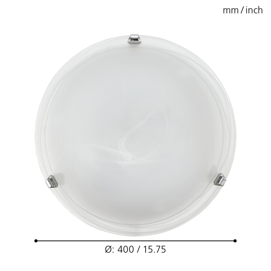 Eglo - Loftlampe 2xE27/25W/230V