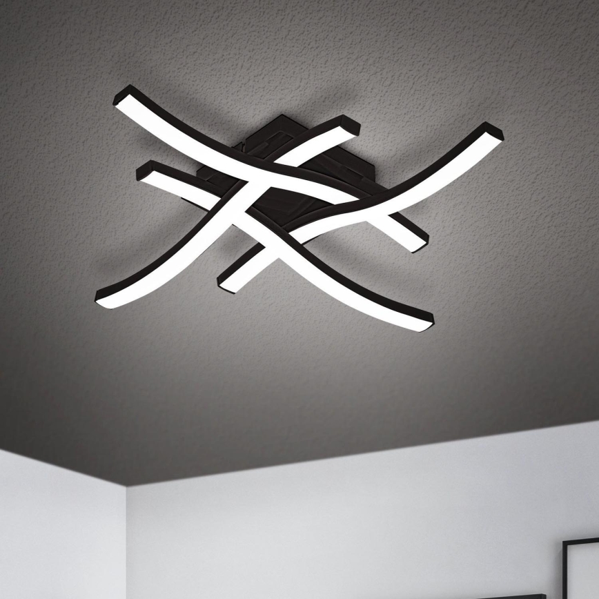 Eglo 74044 - LED loftlampe CABEZAS LED/20W/230V 4000K sort