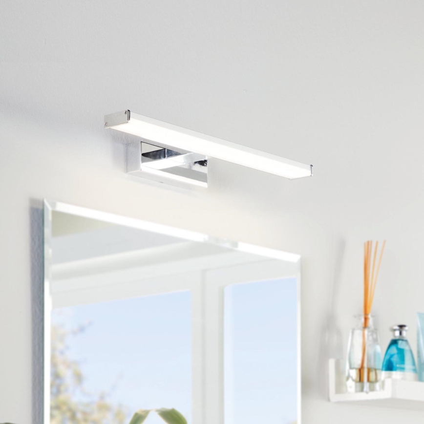 Eglo 74051 - LED spejllampe til badeværelse GALENZANA LED/7,4W/230V 4000K 40 cm IP44 skinnende krom
