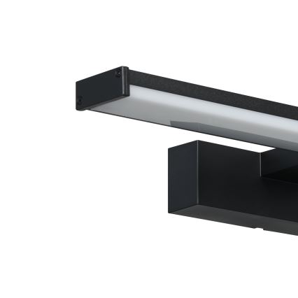Eglo 74061 - LED spejllampe til badeværelse GALENZANA LED/7,4W/230V 4000K 40 cm IP44 sort