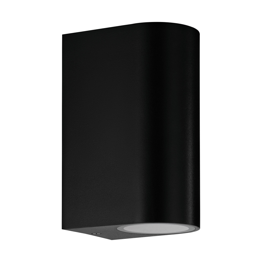 Eglo 74068 - Udendørs væglampe SCOGLIERA-E 2xGU10/5W/230V IP44 sort