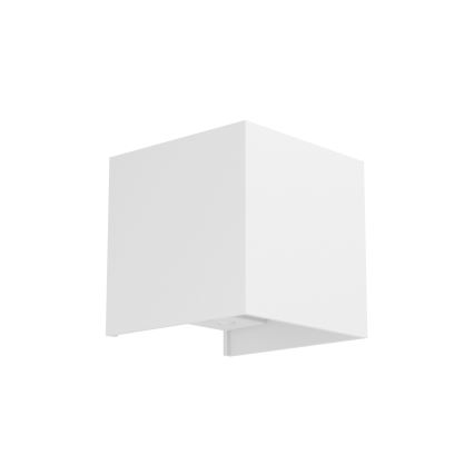 Eglo - Dæmpbar genopladelig LED-væglampe til udendørs brug med bevægelses- og skumringssensor LED/2,2W/5V IP44 hvid