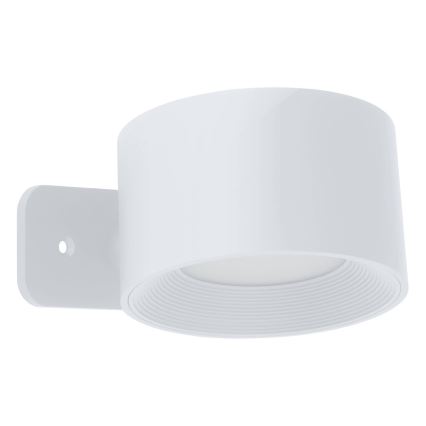Eglo - LED Dæmpbar genopladelig berøringsbetjent væglampe LED/5W/5V 2700/4000/6500K 2000 mAh hvid
