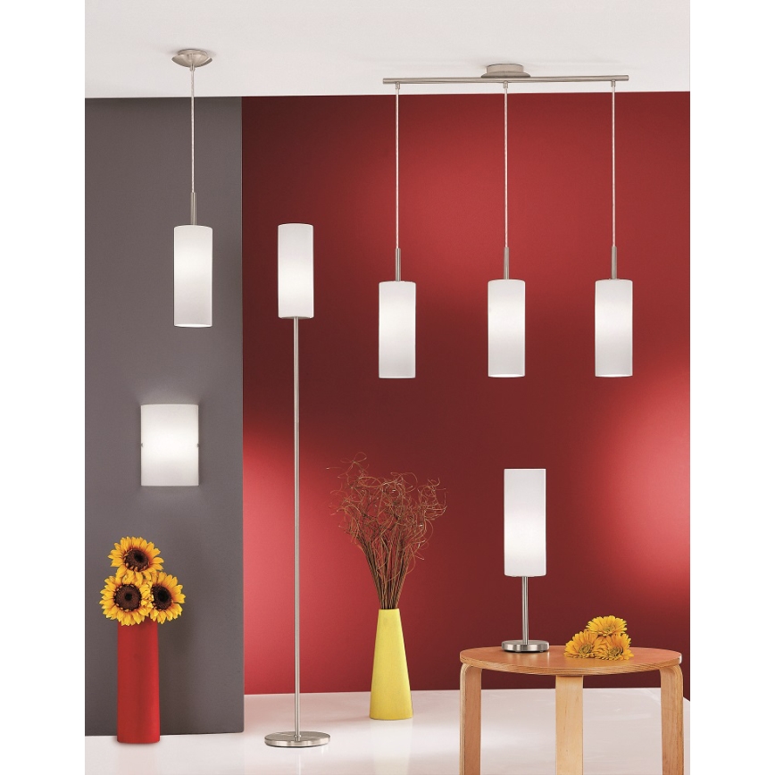 Eglo 75251 - LED RGB dæmpbar loftlampe på kabel ELLUNO-C E27/7,5W/230V + fjernbetjening