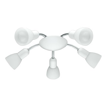 Eglo 75305 - LED-spotlampe DAKAR 5xE14/3,5W/230V hvid