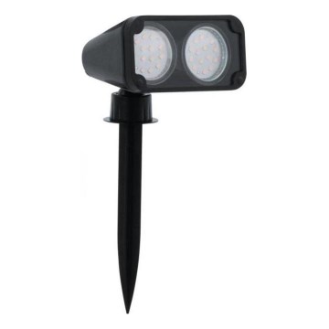 Eglo 75315 - LED udendørslampe NEMA 2xGU10/2,8W/230V 3000K IP44