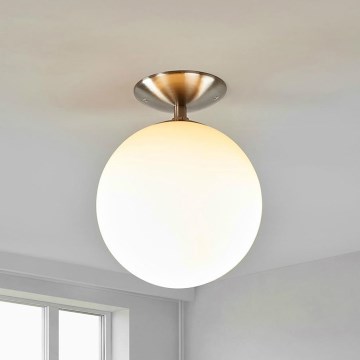 Eglo 75358 - Loftlampe m. RGBW-farver dæmpbar RONDO-C 1xE27/7,5W/23V diameter 25 cm + fjernbetjening