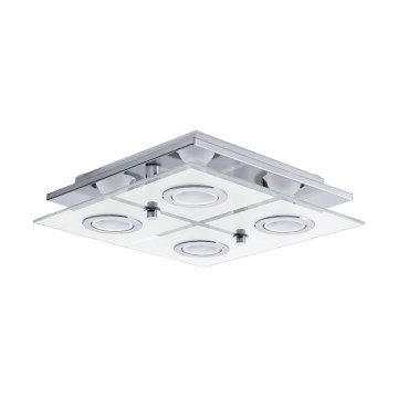 Eglo 75378 - LED RGBW Dæmpbar loftlampe CABO-C 4xGU10/4W/230V + fjernbetjening